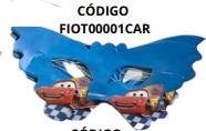 [FIOT00001CAR] Antifaces temáticos de cumpleaños 10 piezas