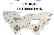 [FIOT00001MIN] Antifaces temáticos de cumpleaños 10 piezas