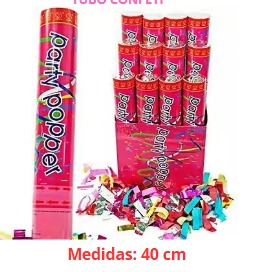 [FIOT00040] tubo de Confeti 40cm