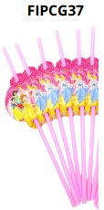 [FIPCG37] Pajillas para Cumpleaños 6 piezas 7x26cm