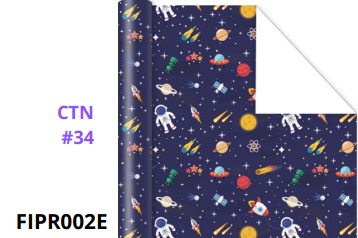 [FIPR002E] PAPEL REGALO 20 PIEZAS/BOLSA 50x70CM