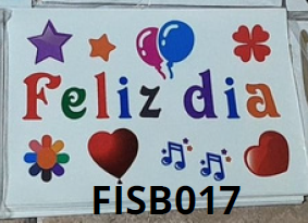 [FISB017] CALCOMANIAS PARA GLOBOS BOBO
