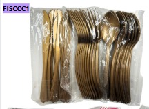 [FISCCC1] Set de cubiertos, cucharas y cuchillos - 30 piezas