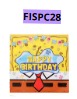 [FISPC28] Servilletas para Cumpleaños 20 piezas 17x17cm