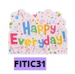 [FITIC31] Tarjetas de Invitacion Cumpleaños 10 piezas
