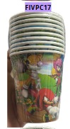 [FIVPC17] Vasitos para Cumpleaños 10 piezas