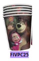 [FIVPC25] Vasitos para Cumpleaños 10 piezas