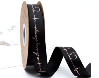 [MU-1155N] Cinta decorativa texturizada ELECTRO 2.5 cm – 36 yardas