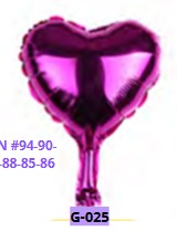 [TF-7709] Globo 10 pulgadas 6PCS