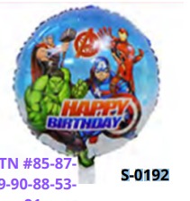 [S-0192] Globos Caricaturas 18 Pulgadas