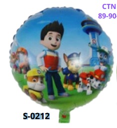 [S-0212] Globos Caricaturas 18 Pulgadas