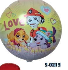 [S-0213] Globos Caricaturas 18 Pulgadas