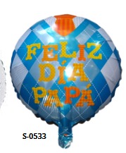 [S-0533] Globos de 18 pulgadas Frases