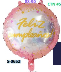 [S-0652] Globos de 18 pulgadas Frases