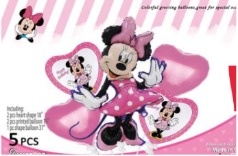 [TZ-K5028] SET GLOBOS 5 PIEZAS