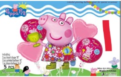 [TZ-K5038] SET GLOBOS 5 PIEZAS