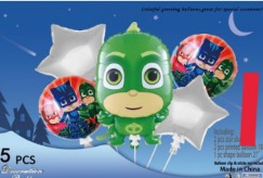 [TZ-K5098] SET GLOBOS 5 PIEZAS