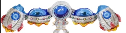 [YX-610] Cadena de Globos