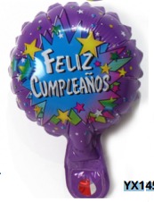 [YX145] Globos de 5 Pulgadas Frase FELIZ CUMPLEAÑOS