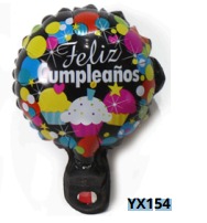 [YX154] Globos de 5 Pulgadas Frase FELIZ CUMPLEAÑOS